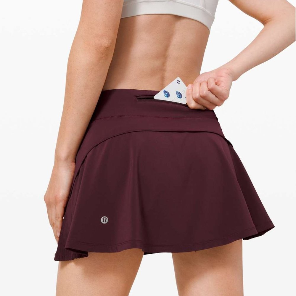 *SOLD* !!! Play Off The Pleats Skirt *Mid-Rise